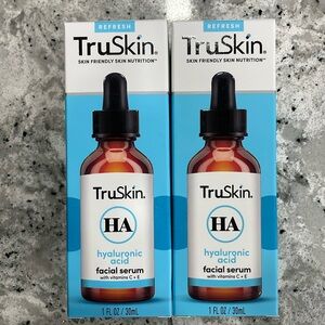 2 TruSkin Hyaluronic Acid Serum for Face, Hydrating Facial Serum, All Skin Types